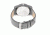 Crayo Womens Dazzle Leather-Band Watch w/Date, Grey, CRACR4105