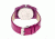 Crayo Womens Dazzle Leather-Band Watch w/Date, Hot Pink/Hot Pink, CRACR4104