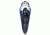 Crescent Moon Gold 9 Snowshoe -Lollipop Blue