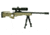 Crickett Precision Bolt Action Rifle, .22 Long Rifle, 16.12in Barrel, 1-16, Scope, Synthetic Flat Dark Earth Stock, Blued, KSA2152-FRRMPG