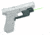 Crimson Trace DEMO Green Laserguard Laser Sight - for Fits Glock 17,19, 22, 23, 34 and 35 LG-452 DEMO