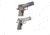 Crimson Trace Full Size 1911 Lasergrip, Desert Tan, Olive Drab