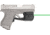 Crimson Trace Laser Guard Pro Weapon Light for Glock , CR2, Green, 150 Lumens, Black, LL-803G