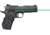 Crimson Trace Green Master Series Lasergrip G10 for 1911 Bobtail Pistol, Black/Gray LG-906G