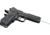 Crimson Trace Green Master Series Lasergrip G10 for 1911 Bobtail Pistol, Black/Gray LG-906G