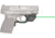 Crimson Trace Laserguard Green Laser for Smith and Wesson M/P 45 Shield, LG-485G