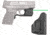 Crimson Trace Laserguard Pro Green Laser / 150 Lumen LED White Light for Smith and Wesson M/P 45 Shield w/ BladeTech IWB Holster, LL-808G-HBT
