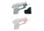 Crimson Trace Laserguard Red Laser Sight for Ruger LCP Handgun, Black, Pink