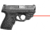 Crimson Trace Laserguard Red Laser Sight for S&amp;W Shield Handgun, LG-489