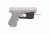 Crimson Trace Laserguard Pro for Glock Gen 3 and 4, 17/19/22/35/37/38, Green, Clam Pack LL-807G-S