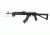 USED Crimson Trace LiNQ Green Laser / 300 Lumen White Light for Standard AK-Type Rifles / Springfield Armory SOCOM, LNQ-103G, EDEMO1
