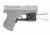 Demo, Crimson Trace Laserguard Pro Red Laser/Light for Glock 42, 43 LL-803