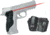 Crimson Trace M&amp;P Full-Size Rear Activation Laser Pistol Grip, GOULD, Grip and Leather Holster Combo LG-660H GOULD