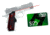 Crimson Trace Master LaserGrip - Full Size 1911 Round Heel, Rosewood LG-907 w/ 25 Dollar Email Gift Certificate