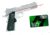 Crimson Trace Master Series Red Laser Grip, for 1911 Full-Size, Green G10 Handle, w/ 25 Email Gift Certificate, LG-910-LG-910-KIT3