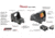 Crimson Trace Rad Max Open Reflex Red Dot Sight, 1x3.25 MOA Dot Reticle, Black, 01-01990