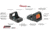 Crimson Trace RAD Open Reflex Red Dot Sight, 3 MOA Red Dot Reticle, Black, 01-01780