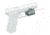 Crimson Trace Rail Master Sight, Red Laser-LED, Hanging Box Package 191529