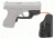 Crimson Trace Red Laserguard for Glock 42 w/Blade Tech IWB Holster, LG-443-HBT-G42