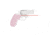 Crimson Trace Red Laser Sight for Charter Arms Revolvers,Pink LG-325P