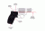 Crimson Trace Rubber Lasergrip for Taurus Small Frame, LG-385