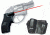 Crimson Trace Ruger LCR Laser Sight, GOULD, Grip and Leather Holster Combo LG-411H GOULD