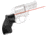 Crimson Trace Taurus Lasergrip, Small Frame Polymer, Overmold Front Activation, Cl 191533