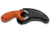 CRKT Bear Claw ER Knife-Orange Handle, Blunt Tip, Nylon Sheath, Serrated Edge 2510ER