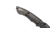CRKT Burnout, Designed By Mj Lerch in Sussex, Folding Knife W/Frame Lock, 3.66in, Plain Edge, Stonewash Finish, 4123K