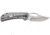 CRKT Chehalem, Designed By Eric Ochs in Sherwood, Folding Knife W/Frame Lock, 2.76in, Plain Edge, Satin Finish, Stainless Handle, 6540