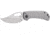 CRKT Chehalem, Designed By Eric Ochs in Sherwood, Folding Knife W/Frame Lock, 2.76in, Plain Edge, Satin Finish, Stainless Handle, 6540