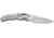 CRKT Cobia Assisted Open Folding Knife by Matthew Lerch,2.94in Satin Drop Point Plain Edge,Satin Handle CR7040