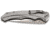 CRKT Cobia Assisted Open Folding Knife by Matthew Lerch,2.94in Satin Drop Point Plain Edge,Satin Handle CR7040