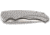 CRKT Cobia Assisted Open Folding Knife by Matthew Lerch,2.94in Satin Drop Point Plain Edge,Satin Handle CR7040