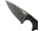CRKT Columbia River Folts Minimalist Drop Point Knife, Black 2384K