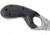 CRKT Bear Claw 2.39in Fixed Blade Knife, AUS 8, Hawkbill, Black w/Veff Serrations Glass-Reinforced Nylon, 2511
