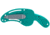 CRKT Bear Claw 2.39in Fixed Blade Knife, AUS 8, Hawkbill, Green w/Veff Serrations Glass-Reinforced Nylon, 2511T