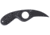 CRKT Bear Claw 2.39in Fixed Blade Knife, AUS 8, Hawkbill, Black Glass-Reinforced Nylon, 2516K
