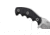 CRKT Catchall Fixed Blade Knife, 5.51in, High-Carbon Stainless Steel, Sheepfoot, Black Glass-Reinforced Nylon w/Rubber Handle, 2866
