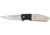 CRKT Curfew Assisted Assisted Opening Folding Knife, 3.1in, 8Cr13MoV Blade, Drop Point, Polished Resin Infused Fiber, Black/White Handle, 2867