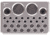 CRKT Driver and Bit Storage Block, Gray, 9916