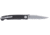 CRKT Fidus Folding Knife, 3.22in, 12C27, Drop Point Blade, Black G10 Handle, 4220