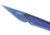 CRKT HangTi Fixed Blade Knife, 1.06in, Titanium Blade, Drop Point, Blue Titanuim Handle, 7065