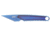 CRKT HangTi Fixed Blade Knife, 1.06in, Titanium Blade, Drop Point, Blue Titanuim Handle, 7065