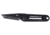 CRKT Kiss Folding Knife, 2.28in, 8Cr13MoV Stainless Steel Blade, Drop Point Blade, Black Handle, 5500KN