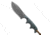 Crkt CRKT Minimalist Nessmuk Fixed Blade Knife Stabilized Wood 2.9" Black SW 12C27, Wood, 12C27, adult, BHQ-234125