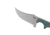 CRKT Minimalist Persian Fixed Blade Knife, 2.76in, 8Cr13MoV Stainless Steel Blade, Persian Blade, Green G10 Handle, 2379
