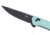 CRKT Q Compact Folding Knife, 3.05in, 14C28N, Drop Point Blade, Aqua G10 Handle, 7075B