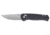 CRKT Sero Folding Knife, 3.02in, D2 Tool Steel Blade, Drop Point Blade, Gray/Black G10 Handle, 7170