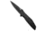 Crkt CRKT Slag Spring Assisted Frame Lock Knife Black Stainless Steel 3" Black, Black, D2, adult, BHQ-226885